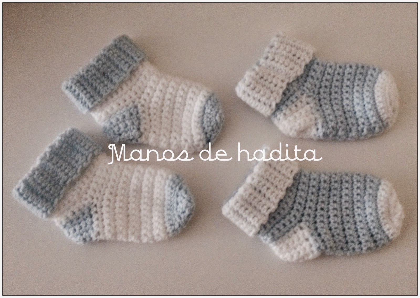 Medias a online crochet para bebe